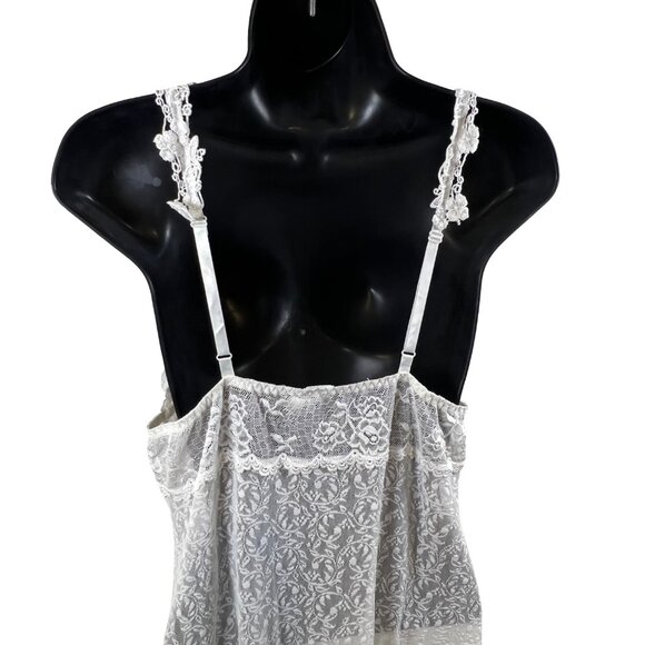 Hanky Panky White Lace Full Slip XL - Picture 4 of 5